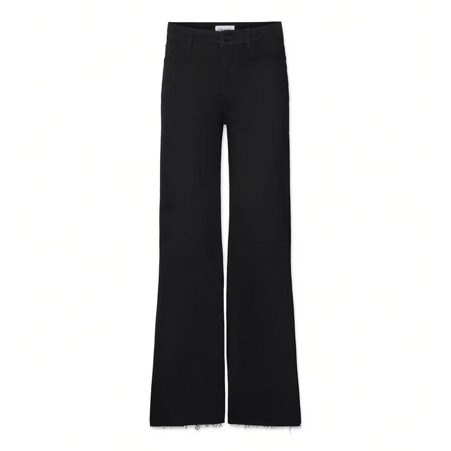 Clothing Frame | Le Palazzo Crop Raw After Jean Blackfinn