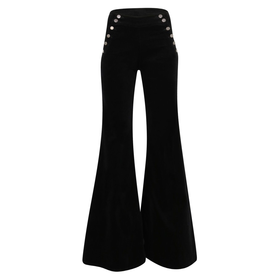 Clothing Ramy Brook | Romee High Waisted Flare Jean Black