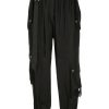 Clothing Cinq à Sept | Harmony Silk Track Pants Black