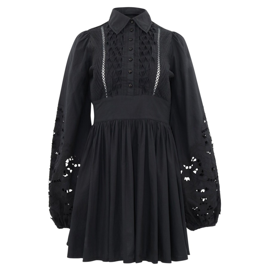 Clothing byTiMo | Poplin Mini Dress Black