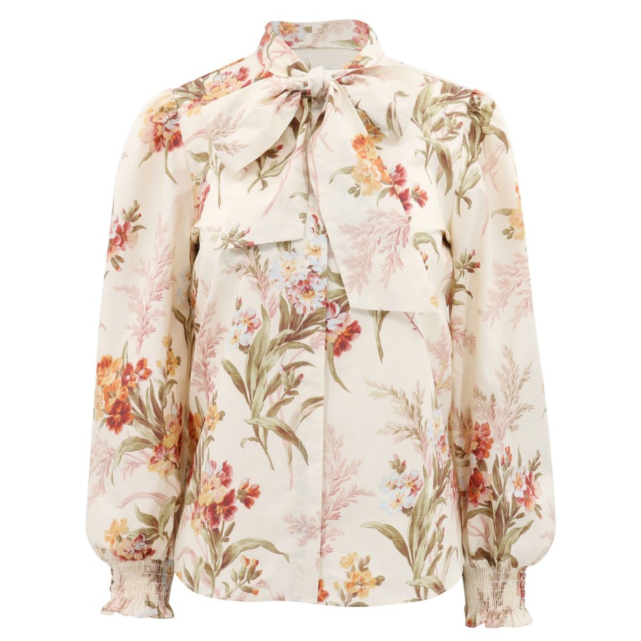 Clothing Christy Lynn | Georgie Blouse Ivory