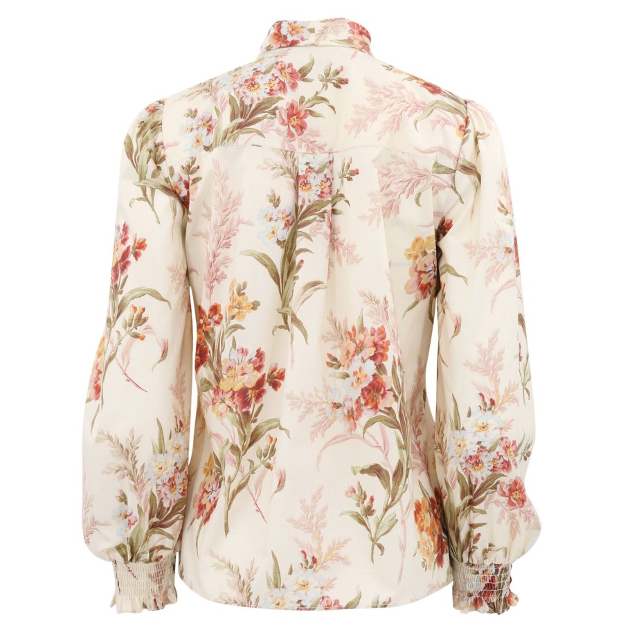 Clothing Christy Lynn | Georgie Blouse Ivory