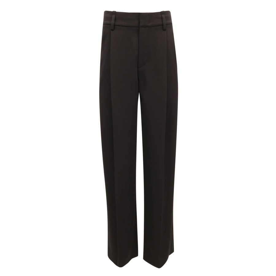 Clothing Vince | Satin Wide Leg Pant Black