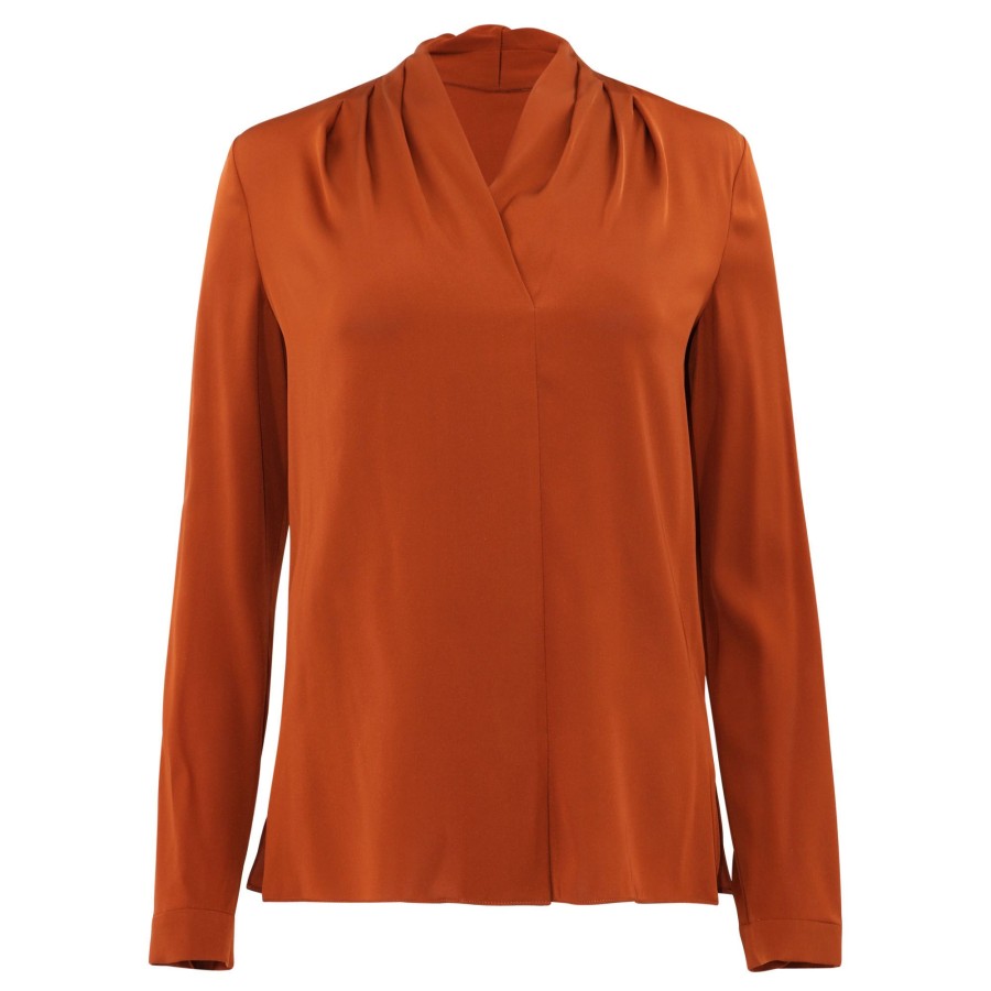 Clothing Kobi Halperin | Nellie Blouse Cognac