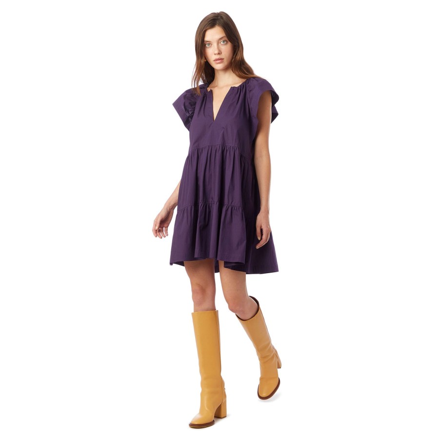 Clothing Marie Oliver | Kara Dress Plum