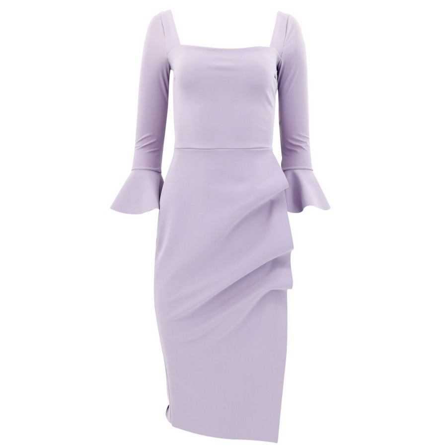 Clothing La Petite Robe | Astra Midi Dress Wisteria