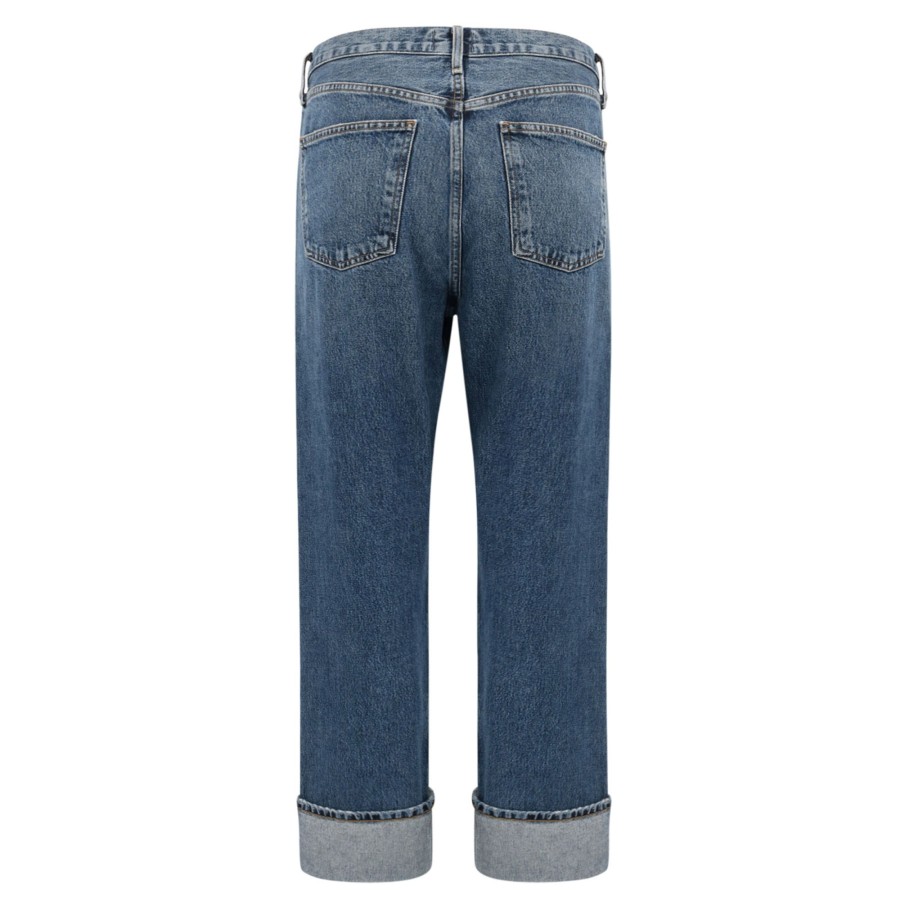 Clothing Agolde | Fran Low Slung Straight Jean Control