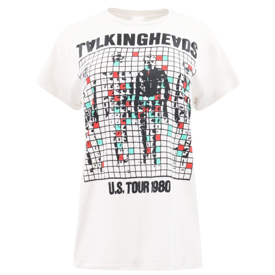 Clothing Madeworn | Talking Heads Tee Vintage White
