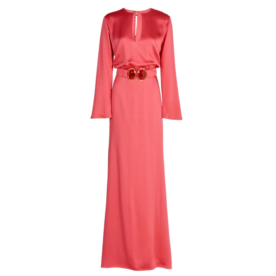 Clothing Silvia Tcherassi | Ravenna Dress Coral