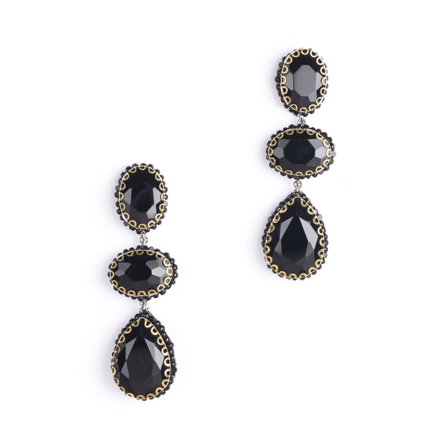Jewelry Deepa Gurnani | Hadlee Earrings Silver