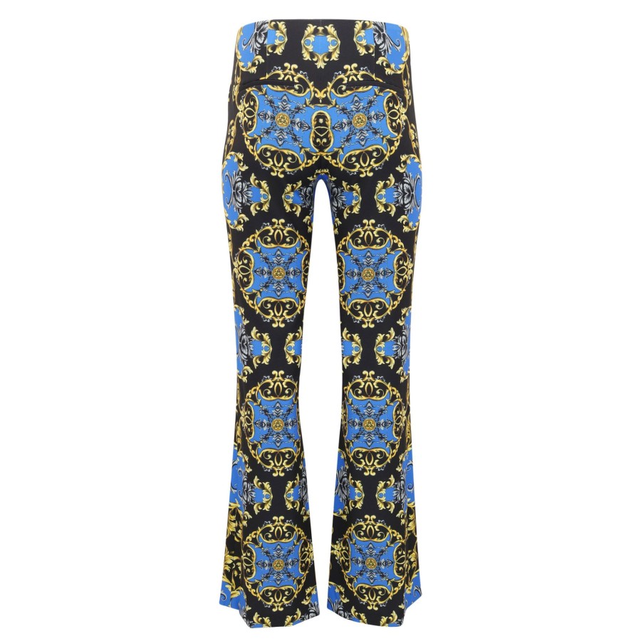 Clothing Alice + Olivia | Teeny Fit Flare Bootcut Pant Regal Romance Sapphire