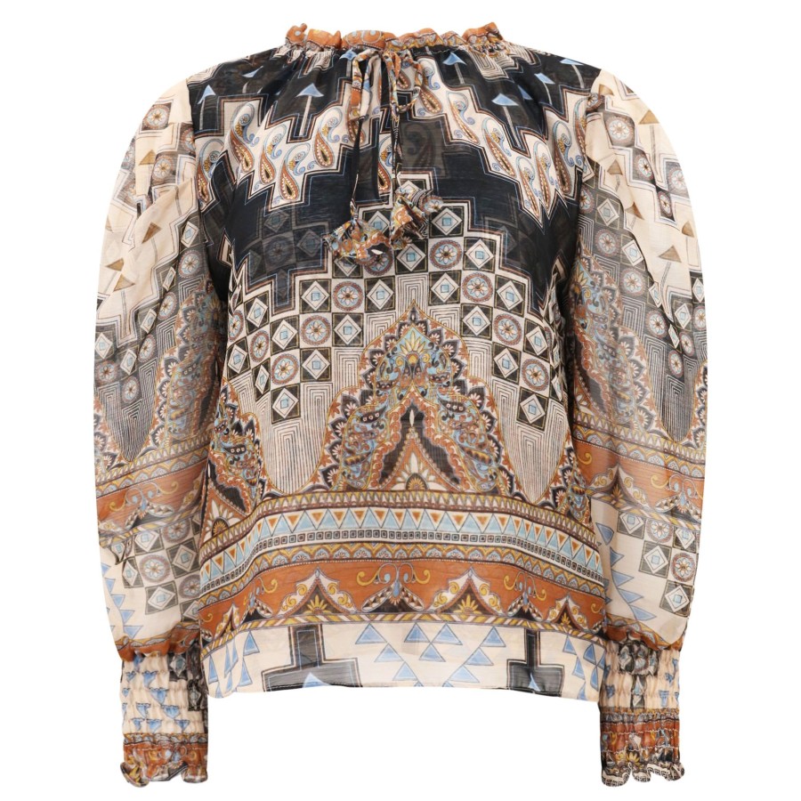 Clothing Misa | Siena Top Alhambra Mosaic