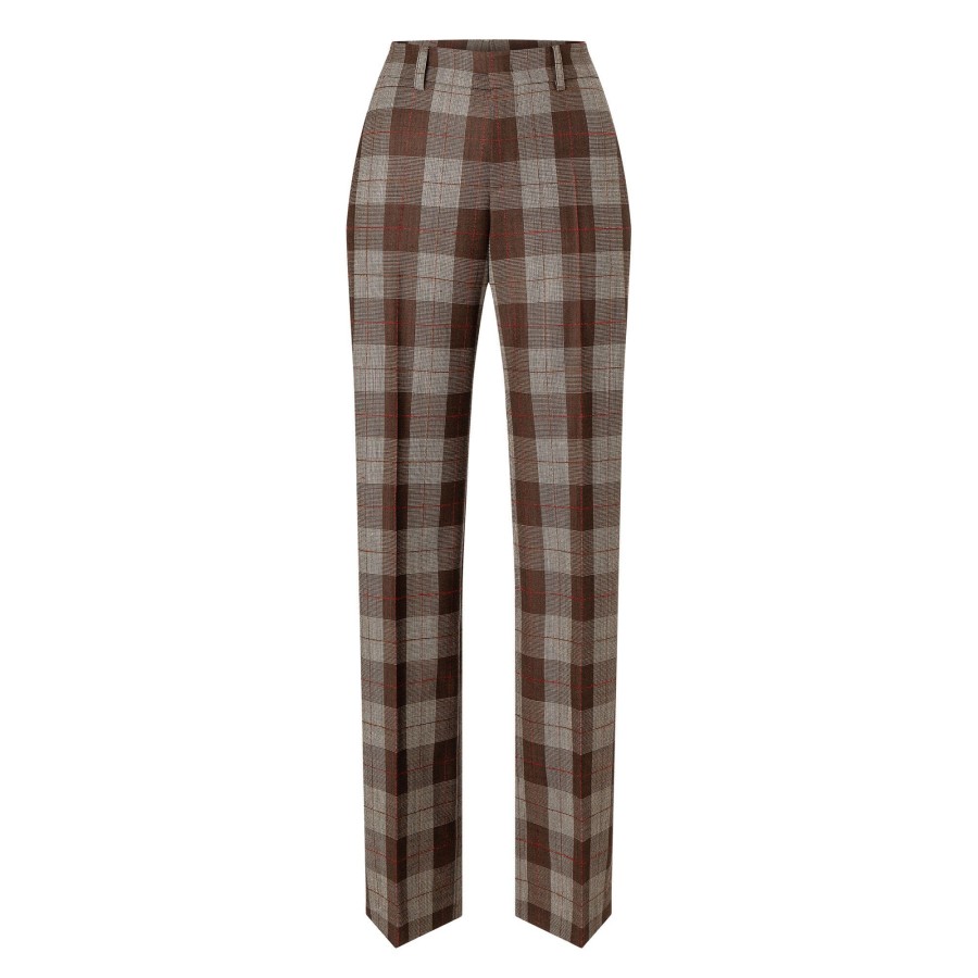 Clothing Bogner | Panja Check Pant Brown