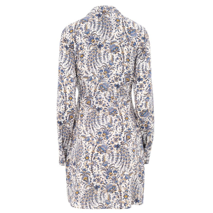 Clothing Veronica Beard | Lavella Floral Dress Ecru Multi