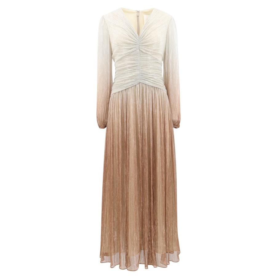 Clothing Shoshanna | Alina Dress Champagne