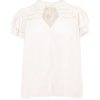 Clothing Ulla Johnson | Eva Plisse Top Blanc (Out Of Stock)