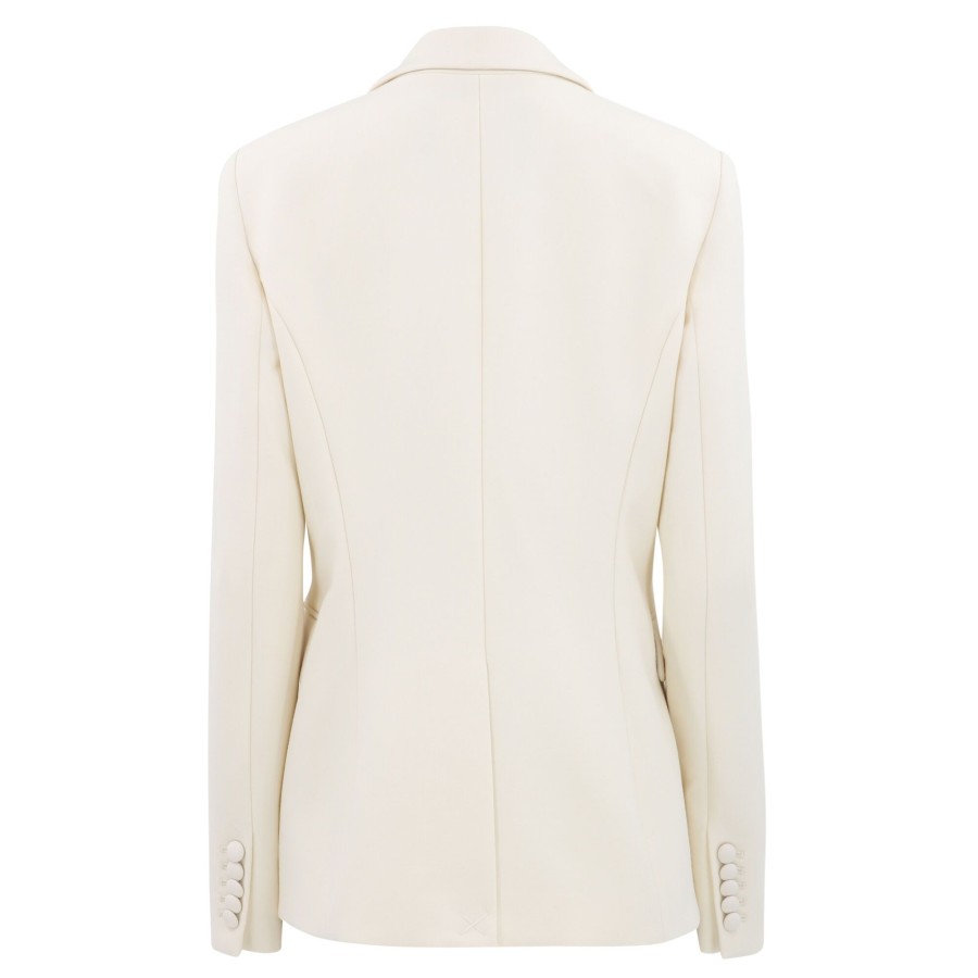 Clothing Adam Lippes | Single Breasted Blazer Ivory