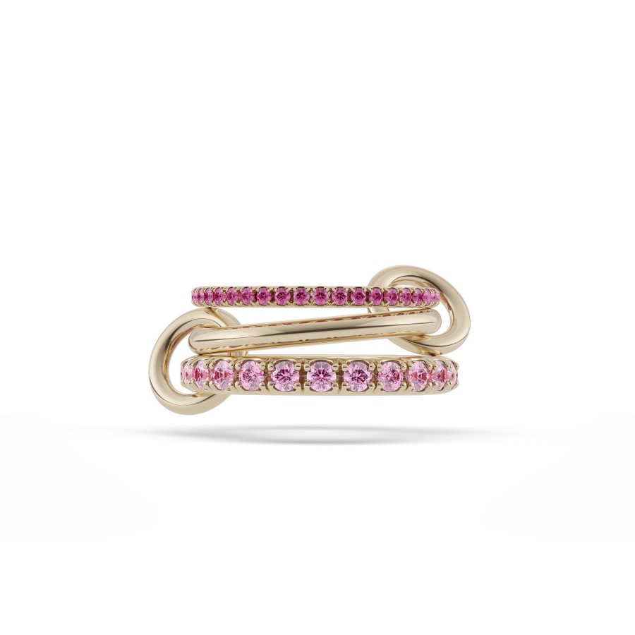 Jewelry Spinelli Kilcollin | Norah Rose Stack Ring Yellow Gold
