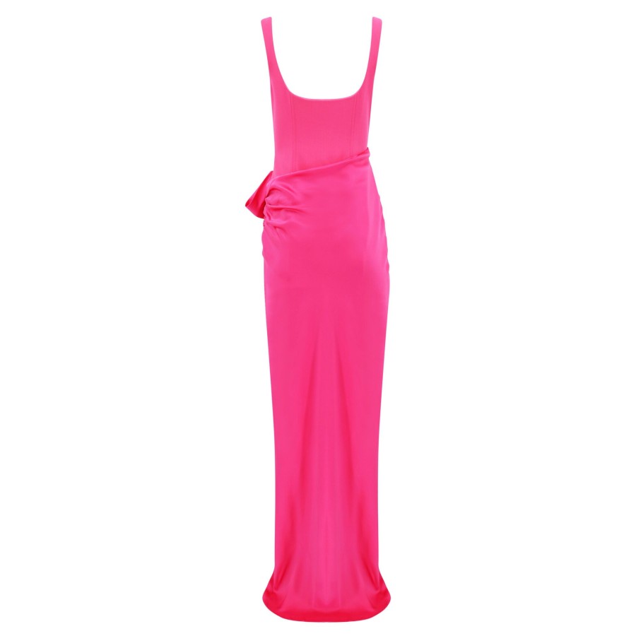 Clothing Cinq à Sept | Marian Gown Pink Dahlia
