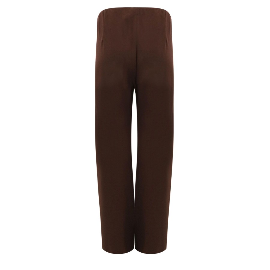 Clothing Vince | High-Waist Bias Pant Shell (Out Of Stock)