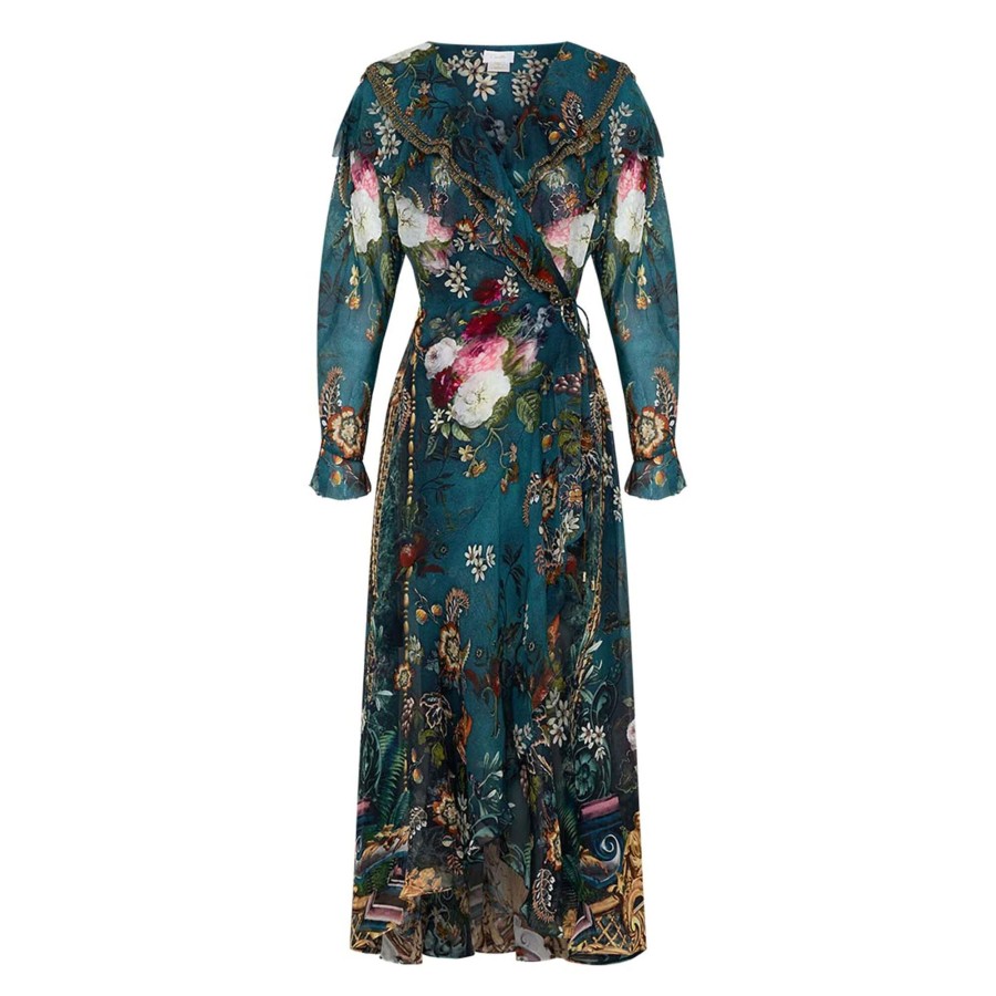 Clothing Camilla | Ruffle Wrap Dress Verdis World