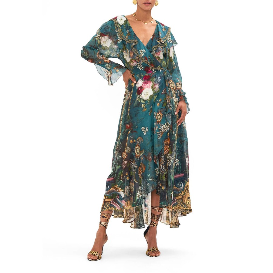 Clothing Camilla | Ruffle Wrap Dress Verdis World