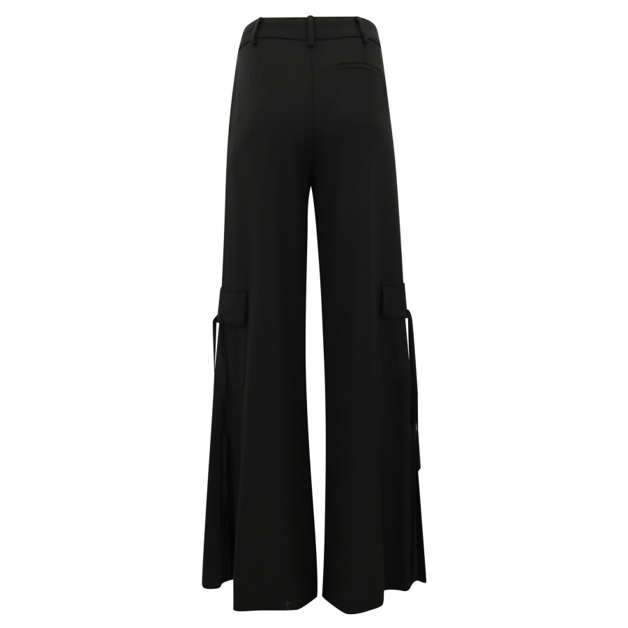 Clothing Monse | Side Slit Cargo Pants Black