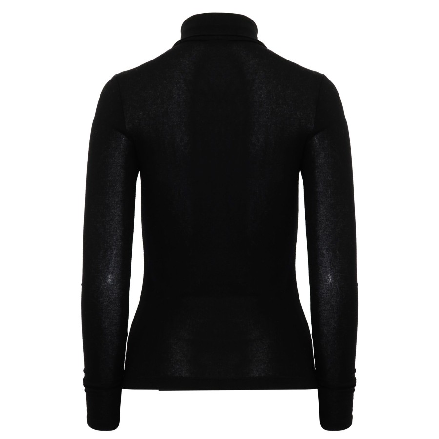 Clothing Agolde | Pascale Turtleneck Black
