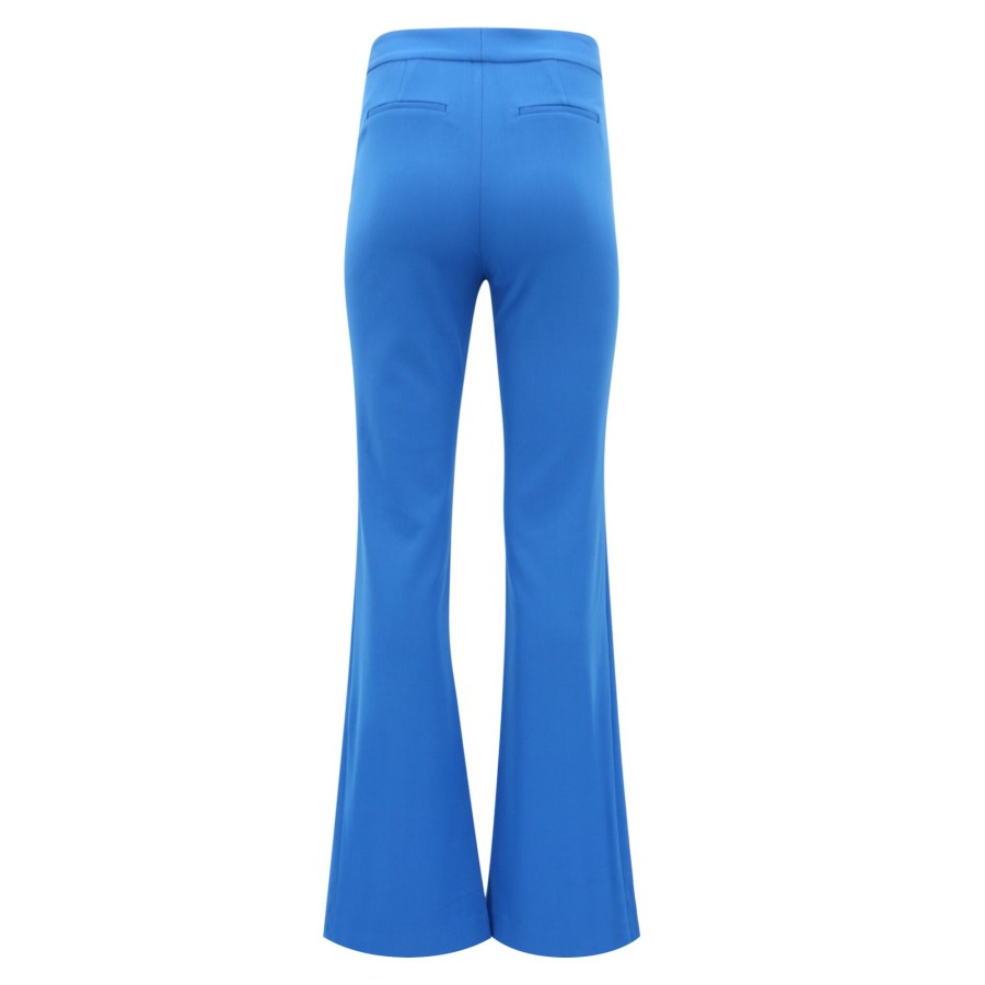 Clothing Alice + Olivia | Deanna High Waisted Bootcut Pant Sapphire