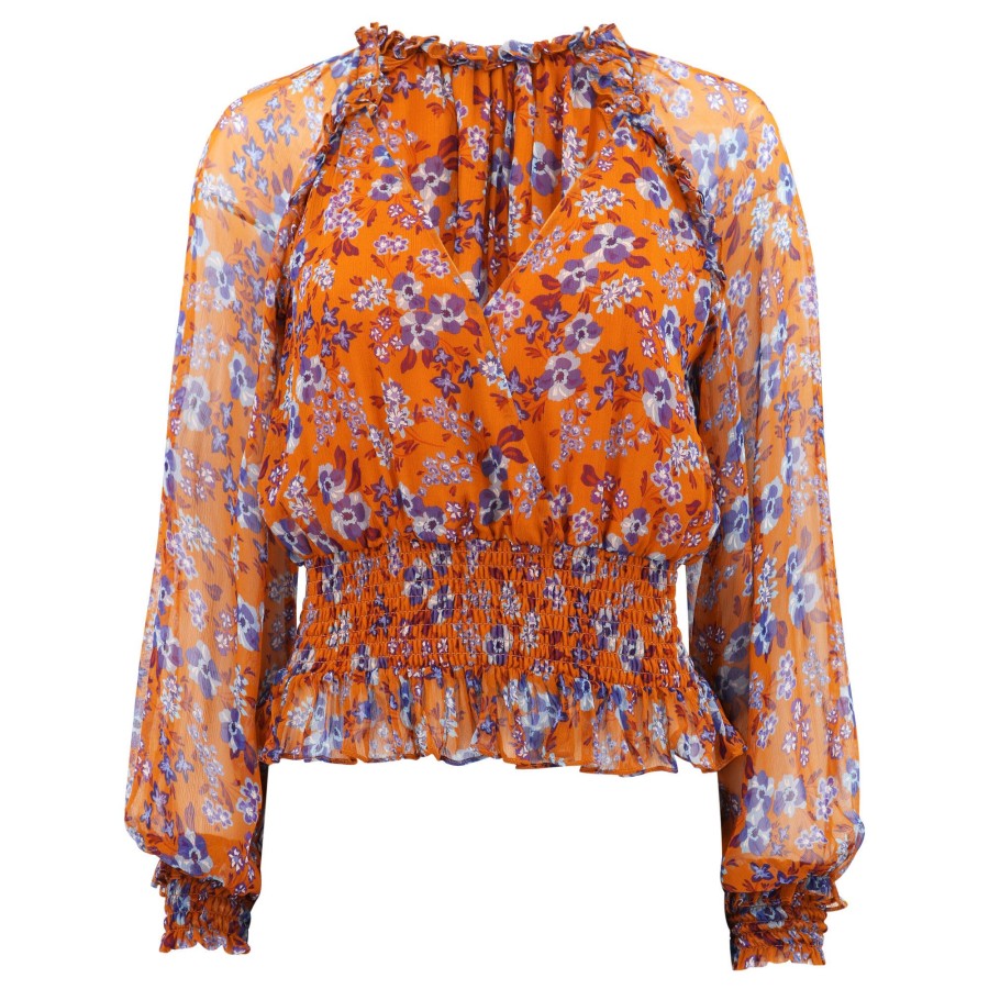 Clothing Gilner Farrar | Lillian Blouse Tuscany