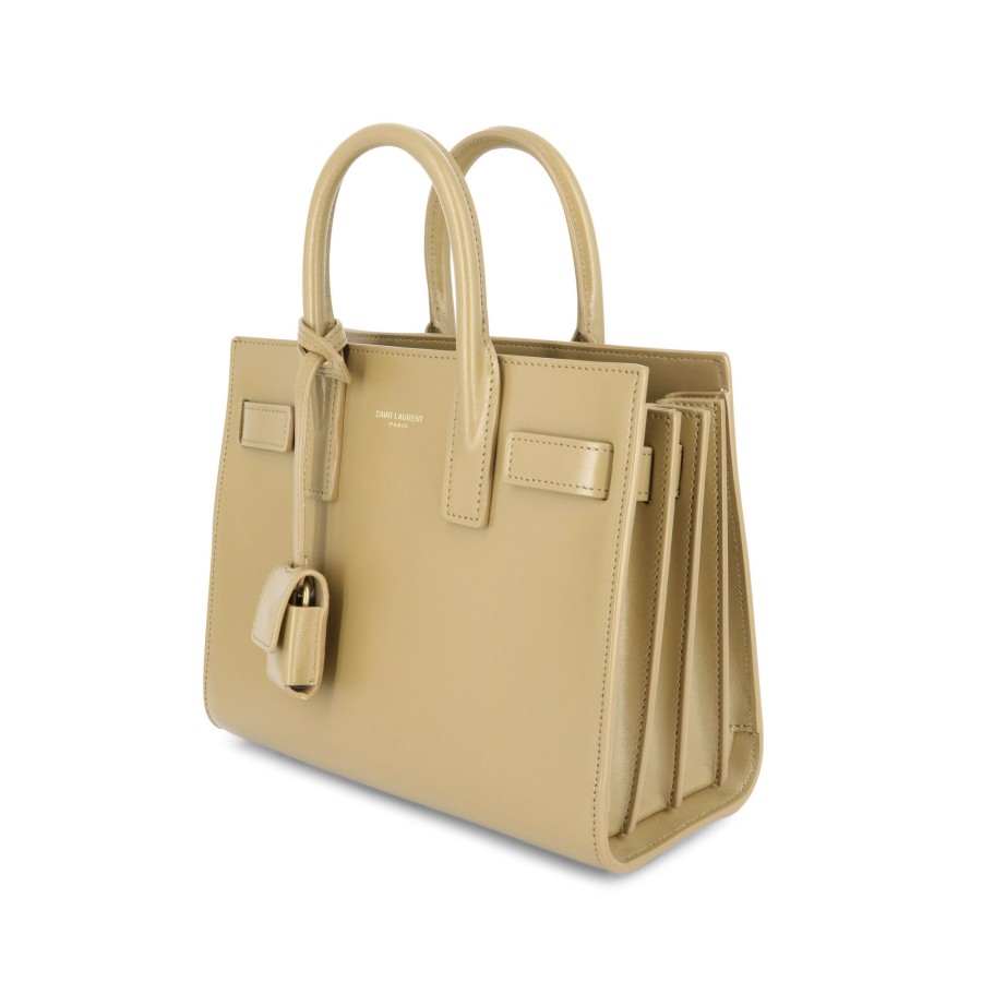 Handbags Saint Laurent | Nano Sac De Jour Nero Nero (Out Of Stock)