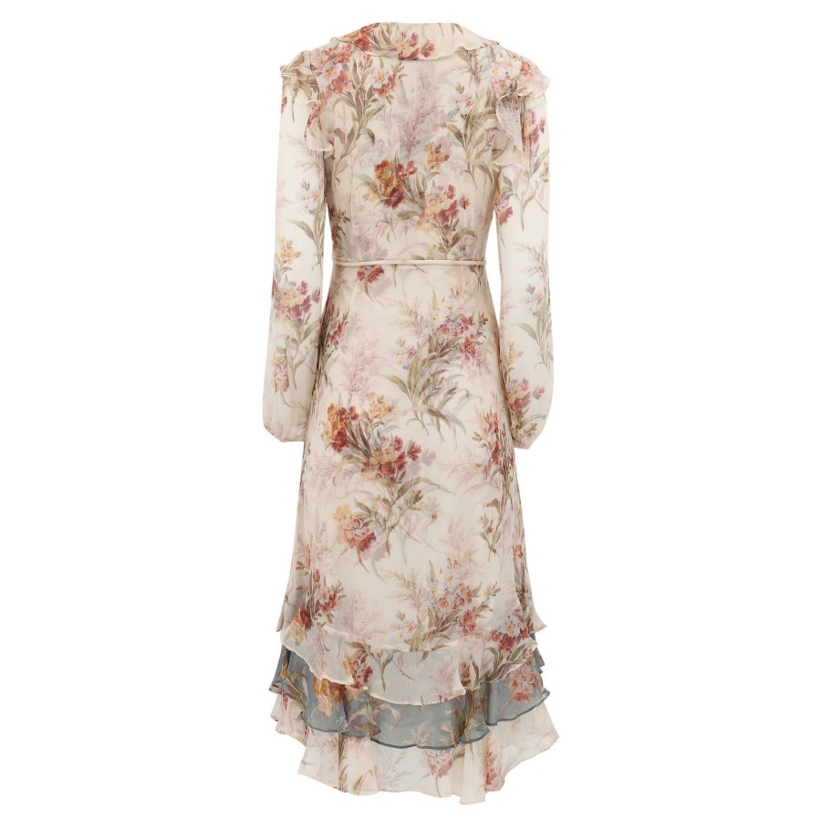 Clothing Christy Lynn | Violet Dress Ivory Brocade