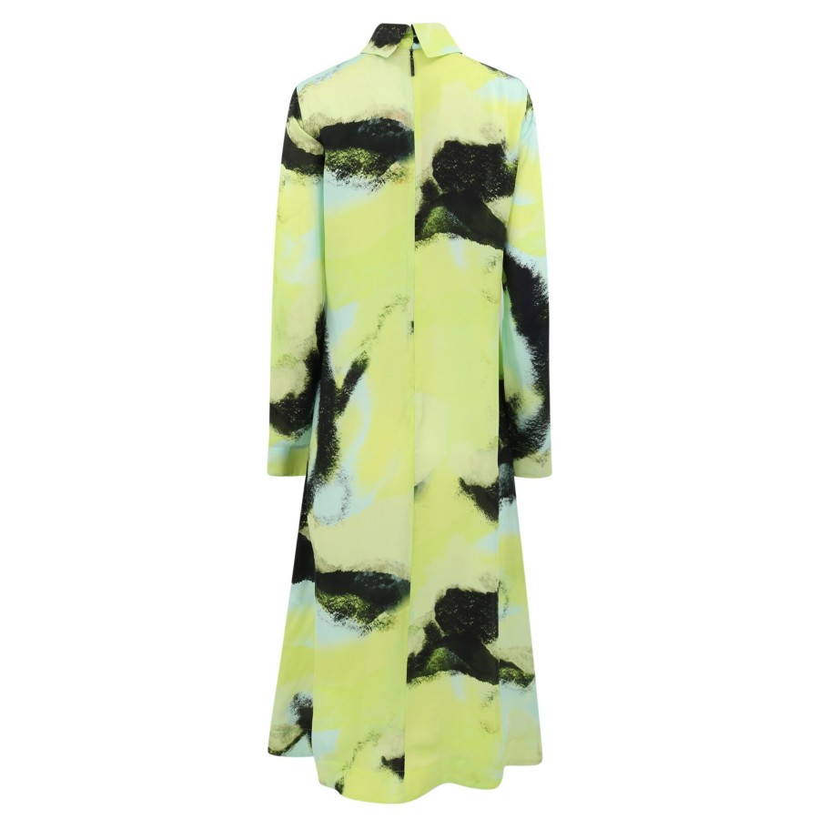Clothing Stine Goya | Millie Printed Midi Dress Abstract