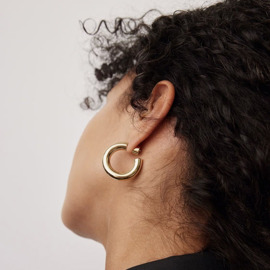 Jewelry Jennifer Fisher | Samira Huggies Gold