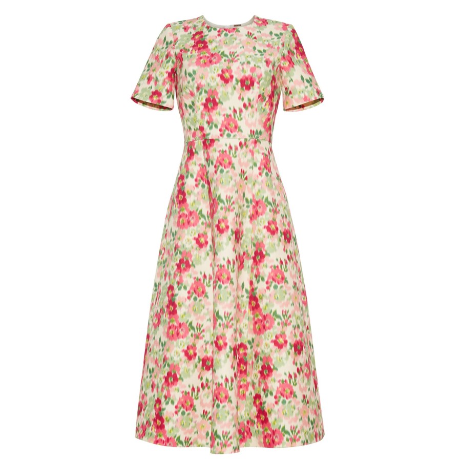 Clothing Adam Lippes | Eloise Dress Pistachio Multi
