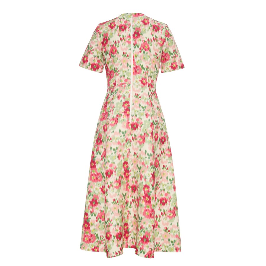Clothing Adam Lippes | Eloise Dress Pistachio Multi