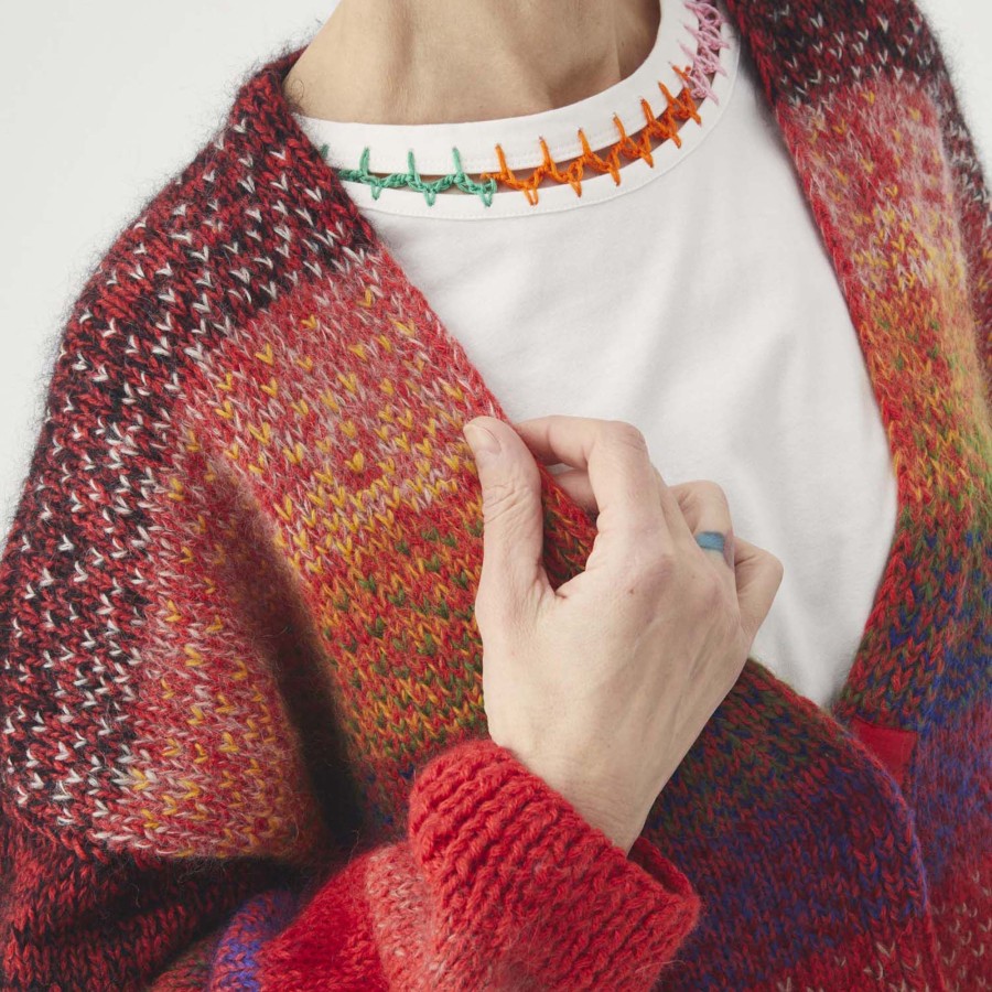 Clothing Mii | Ernst Cardigan Red
