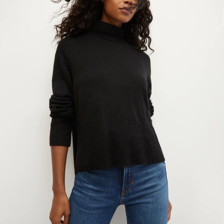 Clothing Veronica Beard | Lerato Cashmere Sweater Ivory (Out Of Stock)