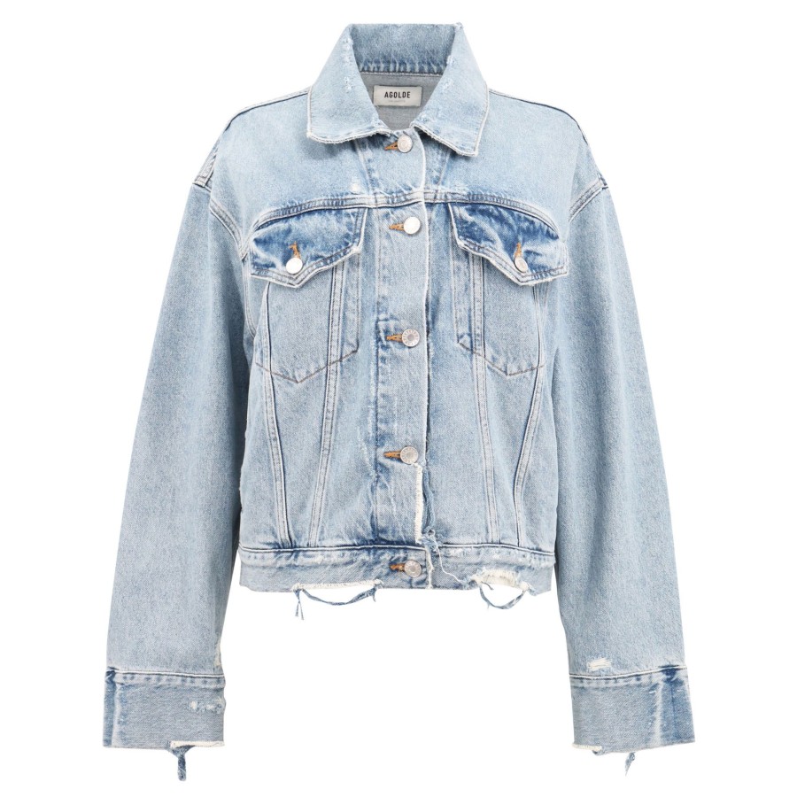 Clothing Agolde | Martika Jacket Fray