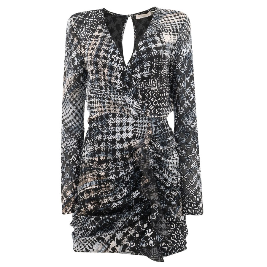 Clothing Ramy Brook | Myla V-Neck Mini Dress Black