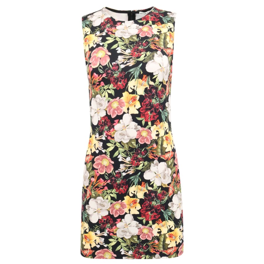 Clothing Alice + Olivia | Wynell Mini Dress Juniper
