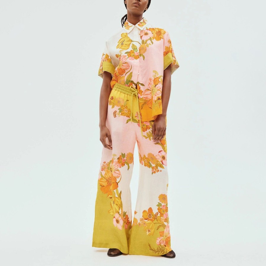 Clothing Alemais | Silas Wide-Leg Pant Multi