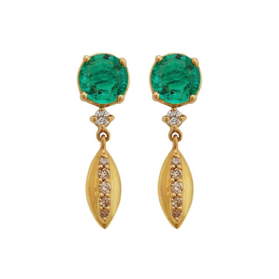 Jewelry Ileana Makri | Dewdrop Earrings .16Ct