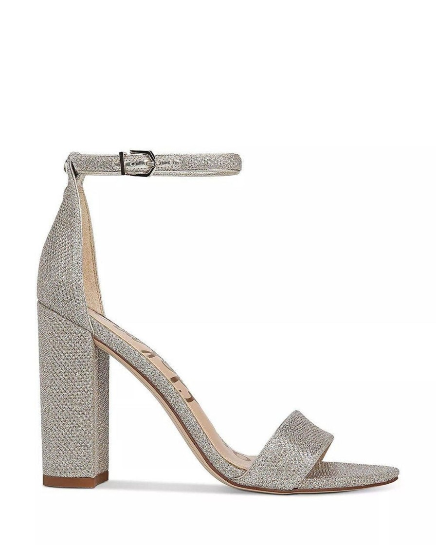 Shoes Sam Edelman | Yaro Block Heel Sandal Ltgoldme