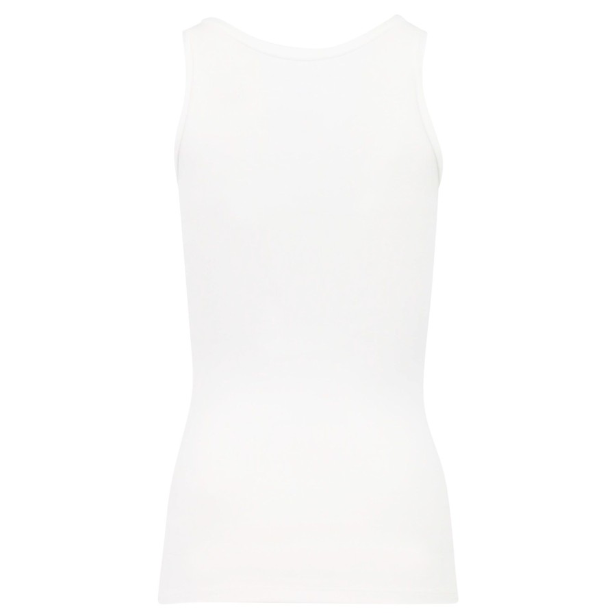 Clothing Majestic Filatures | Basic Scoop Neck Tank Noir