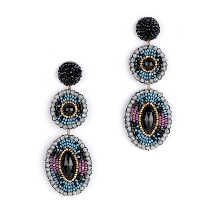 Jewelry Deepa Gurnani | Danya Earring Red