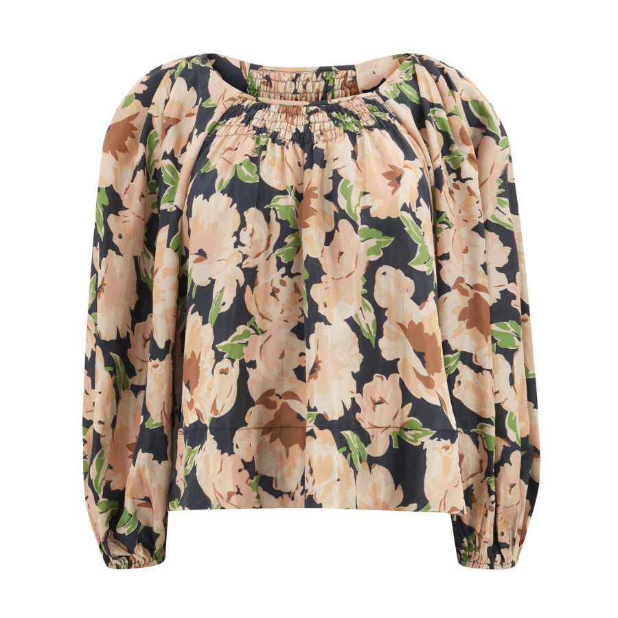 Clothing The Great | The Magpie Printed Top Victorian Rose Print