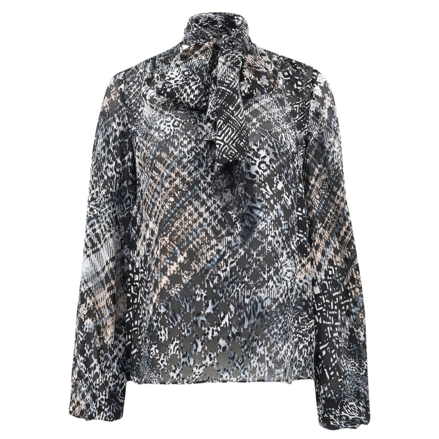 Clothing Ramy Brook | Aliyah V-Neck Blouse Black