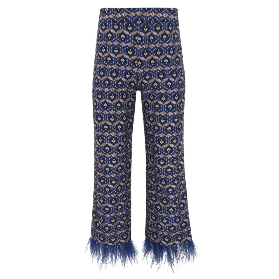 Clothing Trina Turk | Shibui Pant Blue Multi