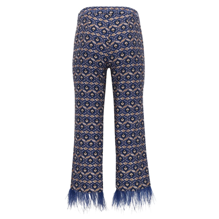 Clothing Trina Turk | Shibui Pant Blue Multi